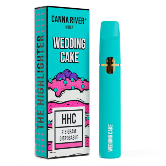 Canna River - Delta 8 Vape - Cartridge - Wedding Cake - 1g