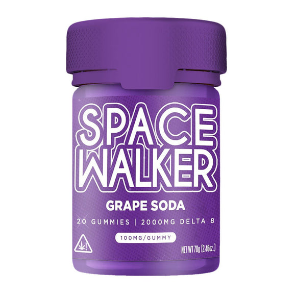 Space Walker - Delta 8 Gummies - Grape Soda - 100mg