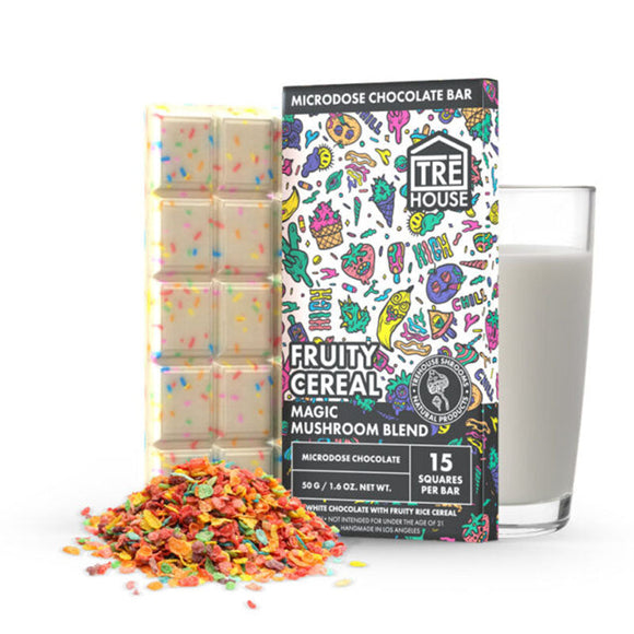 Tre House - Chocolate Bar - Magic Mushrooms - Fruity Cereal
