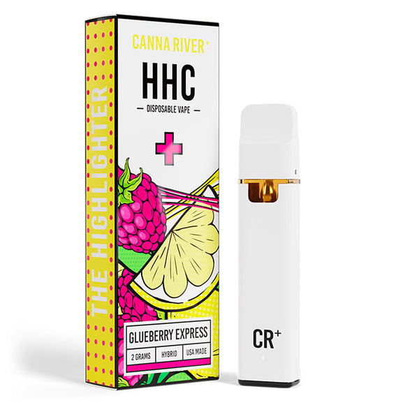 Canna River - HHC Vape - HHC Highlighter - Glueberry Express (Hybrid) - 2g