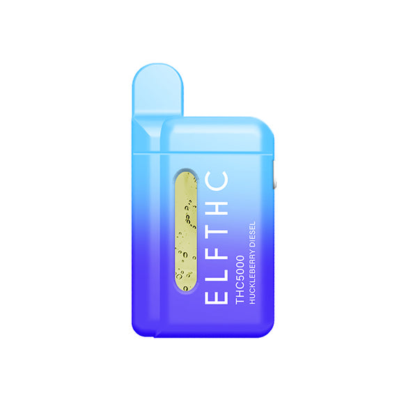 ELF THC - THC Disposable Vape Pod - Huckleberry Diesel – Telerin Blend - Hybrid/Sativa
