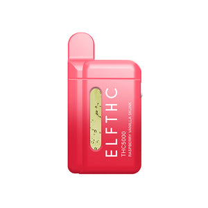 ELF THC - THC Disposable Vape Pod - Raspberry Vanilla Skunk – Telerin Blend - Hybrid/Indica