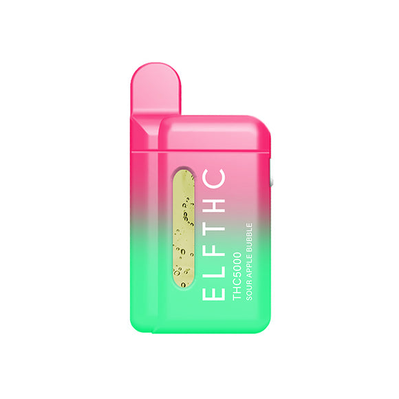 ELF THC - THC Disposable Vape Pod - Sour Apple Bubble – Eldarin Blend - Hybrid/Indica