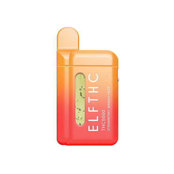 ELF THC - THC Disposable Vape Pod - Strawberry Mango Haze – Noldor Blend - Hybrid/Sativa