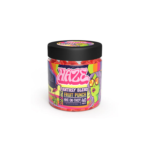 Haze - THC Edibles - Fantasy Blend Gummies - 2000mg - 4000mg – Hybrid