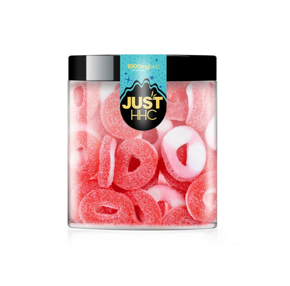 JustHHC - HHC Gummies - Watermelon Rings - 1000mg