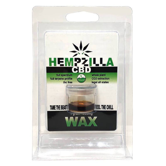 Hempzilla - CBD Concentrate - CBD Wax - 1000mg