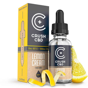 Crush CBD - CBD Tincture - Lemon Cream - 500mg-1000mg