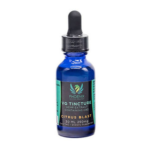 Phoenix Natural Wellness - CBD Tincture - Citrus Blast - 250mg-1000mg