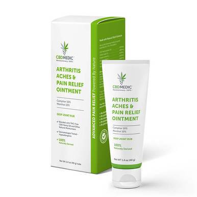 CBDMEDIC - CBD Topical - Arthritis Aches & Pain Relief Ointment