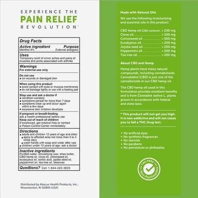 CBDMEDIC - CBD Topical - Arthritis Aches & Pain Relief Cream
