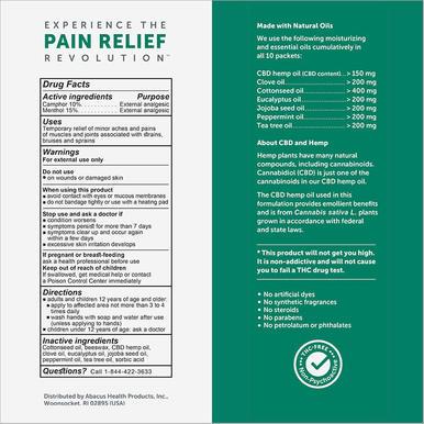CBDMEDIC - CBD Topical - Muscle & Joint Pain Relief Ointment (10 Pack)