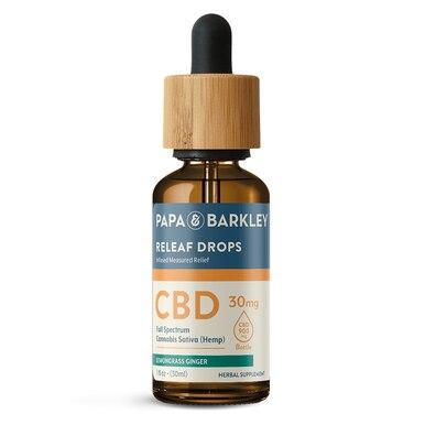 Papa & Barkley - CBD Tincture - Releaf Drops Lemongrass Ginger
