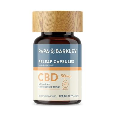 Papa & Barkley - CBD Capsules - Full Spectrum Releaf Caps - 900mg