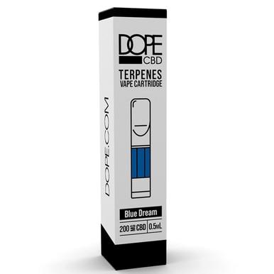 Dope CBD - CBD Cartridge - Blue Dream with Terpenes - 200mg-400mg