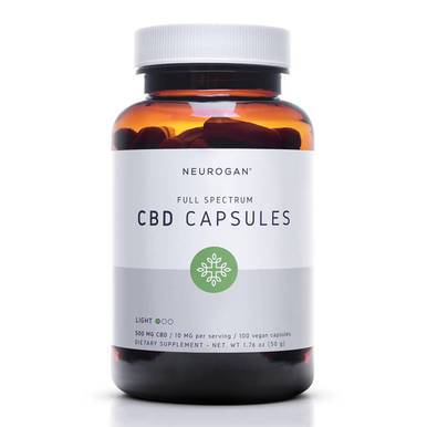 Neurogan, Inc. - CBD Capsule - Full Spectrum Capsules - 5mg