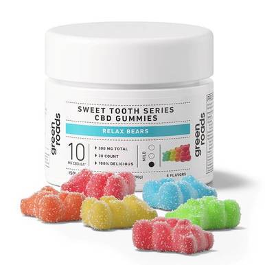 Green Roads - CBD Edible -  Relax Bears - 300mg