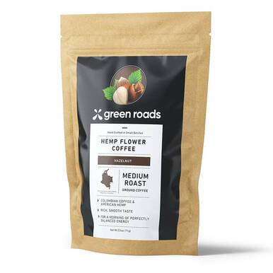 Green Roads - Hemp Flower Coffee - Hazelnut