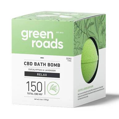 Green Roads - CBD Bath - Relax Bath Bomb - 150mg