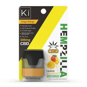Hempzilla - CBD Pod - Tango Mango - 300mg