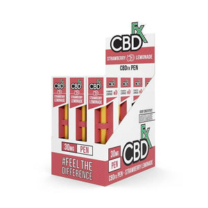 CBDfx - CBD Vape Pen - Strawberry Lemonade - 30mg