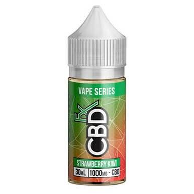 CBDfx - CBD Vape Juice - Strawberry Kiwi - 500mg-2000mg
