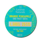 Lazarus Naturals - CBD Edible - Fruit Tarts Orange Pineapple - 500mg-1500mg