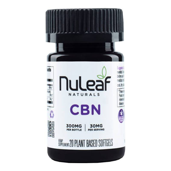 NuLeaf Naturals - CBD Softgels - CBN Caps 
