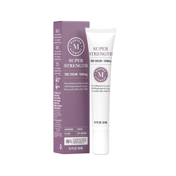 Martha Stewart - CBD Topical - Super Strength Cream - 1000mg - 7500mg
