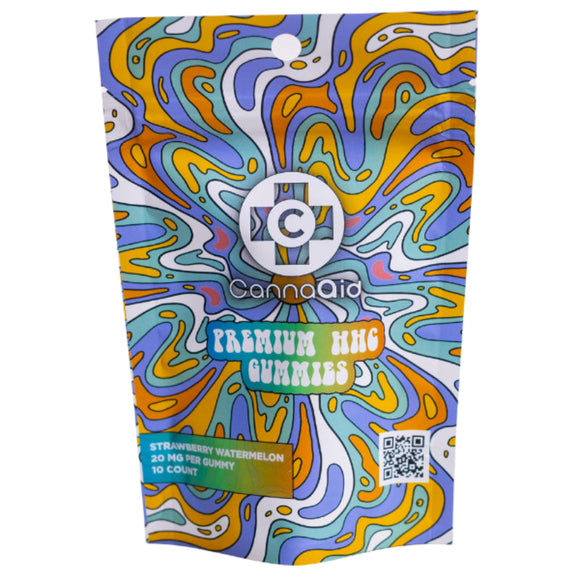 Canna-aid - HHC Gummies - Strawberry Watermelon - 20mg