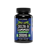 Hemp Bombs - Delta 9 Gummies - Blue Raspberry Dream - 120mg - 500mg
