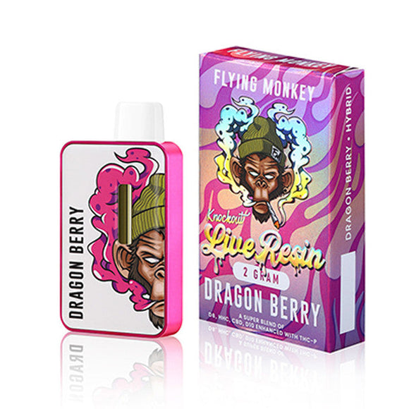 Flying Monkey - Delta Blend Disposable - Knockout Blend Dragon Berry -2g