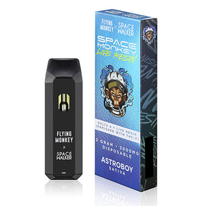 Flying Monkey x Space Walker - D8 + THCP Live Resin Disposable - Astroboy Sativa - 3g