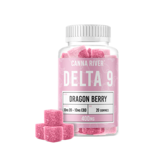 Canna River - Delta 9 Gummies - Dragon Berry - 20mg