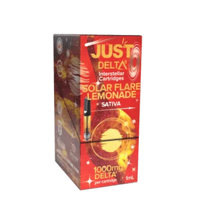 JustDelta - Delta 8 THC Cartridge - Solar Flare Lemonade - 1000mg
