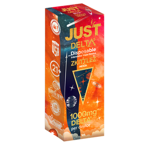 Just Delta-8 - Delta 8 THC Disposable Vape Pod - 1000mg Zkittlez