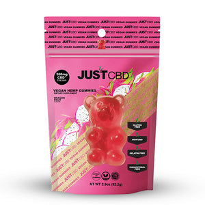 JustCBD - CBD Edible - Dragon Fruit Vegan CBD Gummies 300mg
