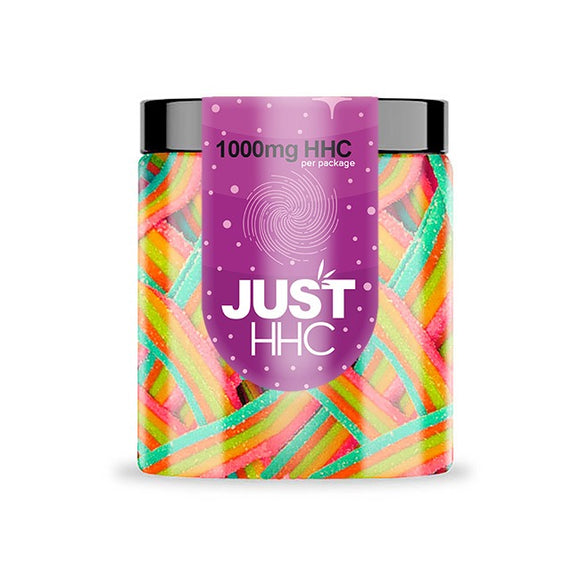 JustDelta - 1000mg HHC Gummies - Rainbow Belts