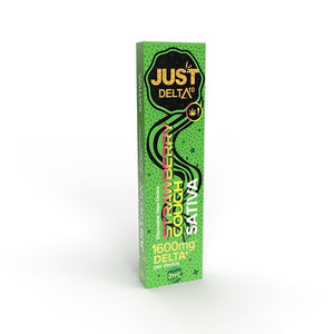 JustDelta - Delta10 THC Disposable Vape - Strawberry Cough - 1600mg