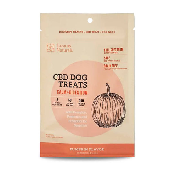 Lazarus Naturals - CBD Pet Edible - Pumpkin Calm + Digestion - 5mg