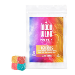 MoonWLKR - Delta 8 Edible - Asteroids Assorted Gummies - 12.5mg