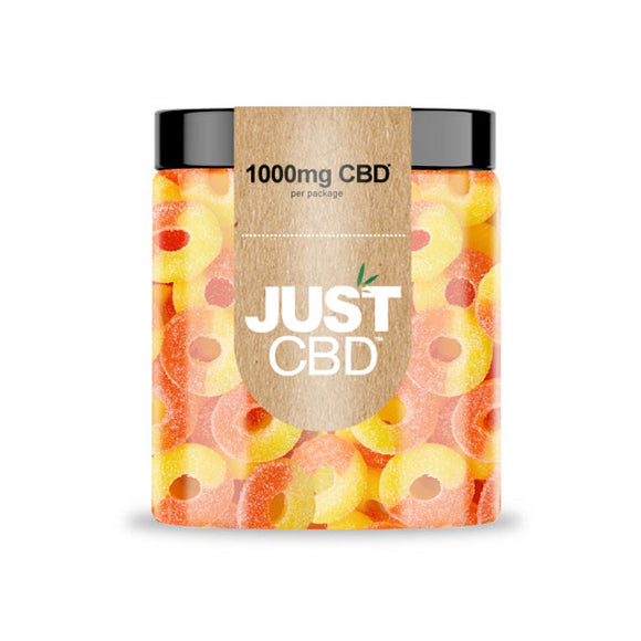 JustCBD - CBD Edible - Peach Rings