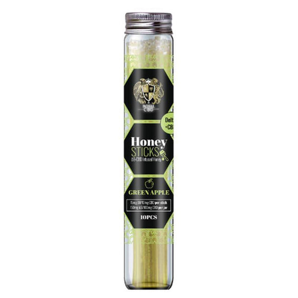 RA Royal - Delta 8 Edible - Honey Sticks Green Apple Flavor - 15mg