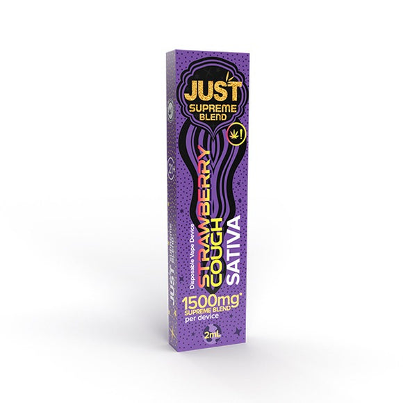 JustDelta - Supreme Blend Disposable Vape - Strawberry Cough - 1500mg
